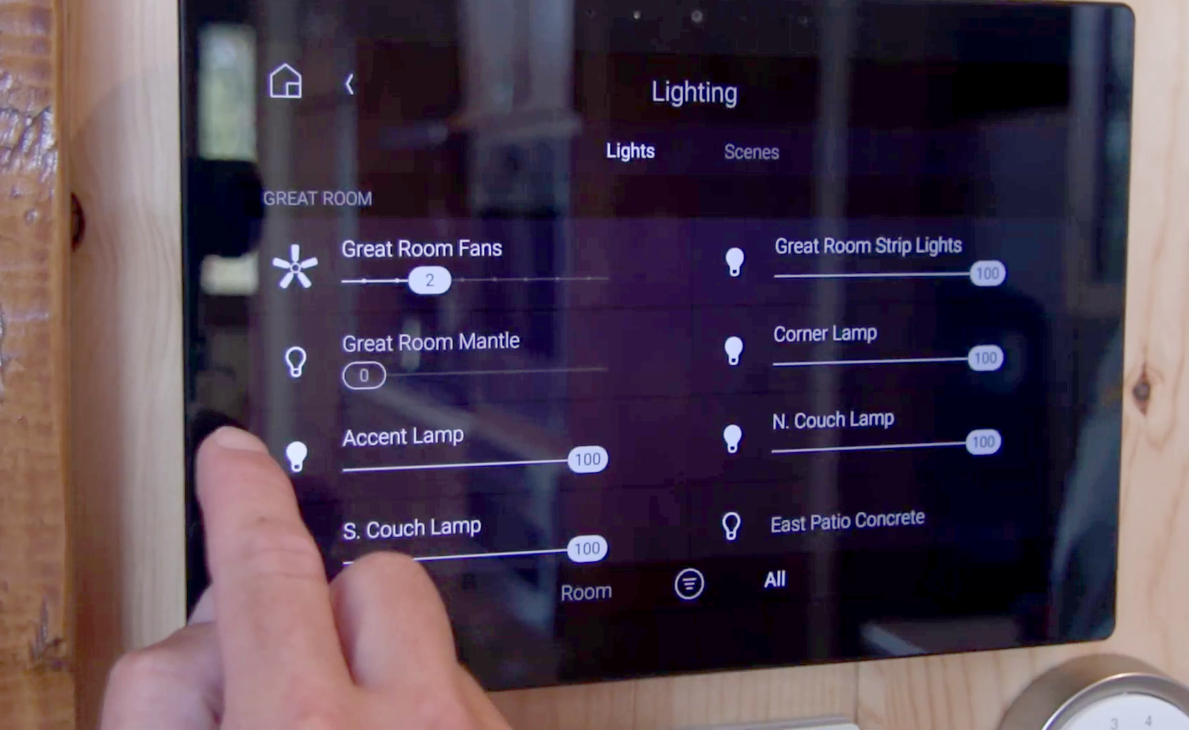 In-Wall Smart Home Controller
